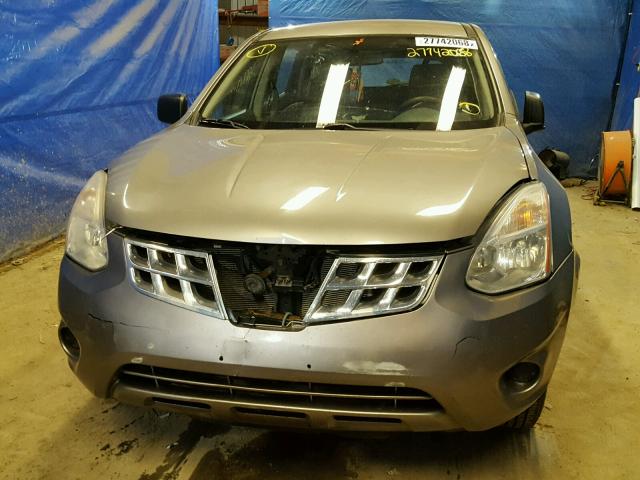 JN8AS5MV4BW669166 - 2011 NISSAN ROGUE S GRAY photo 9