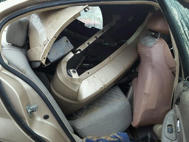 1G1ZT528X5F104586 - 2005 CHEVROLET MALIBU LS ოქროსფერი ფოტო 6