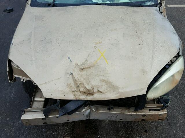 1G1ZT528X5F104586 - 2005 CHEVROLET MALIBU LS ოქროსფერი ფოტო 7