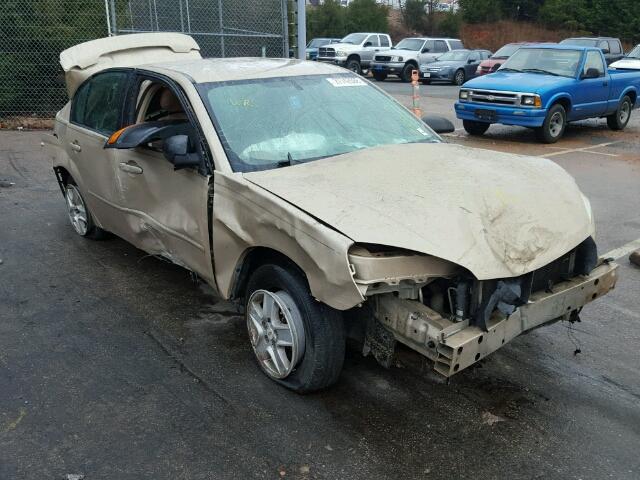 1G1ZT528X5F104586 - 2005 CHEVROLET MALIBU LS ოქროსფერი ფოტო 9
