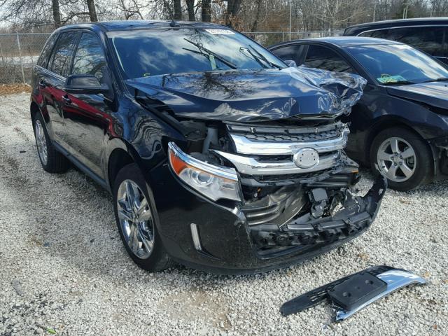 2FMDK4KC7CBA03132 - 2012 FORD EDGE LIMIT BLACK photo 1