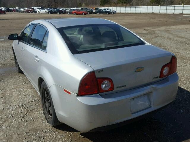 1G1ZA5EU9BF300075 - 2011 CHEVROLET MALIBU LS 银色 照片 3