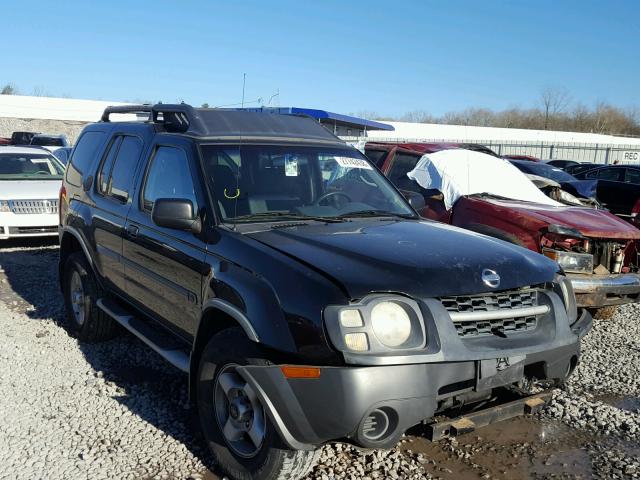 5N1ED28T02C592789 - 2002 NISSAN XTERRA XE BLACK photo 1