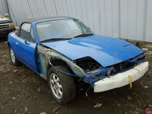 JM1NA3518M1220590 - 1991 MAZDA MX-5 MIATA BLUE photo 1