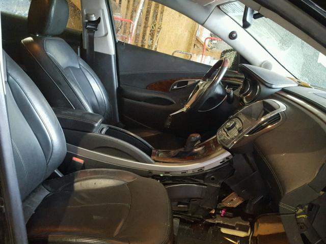 1G4GE5EDXBF380842 - 2011 BUICK LACROSSE C BLACK photo 5