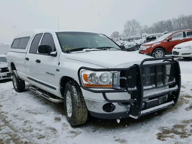 1D7HU18206J157121 - 2006 DODGE RAM 1500 S WHITE photo 1