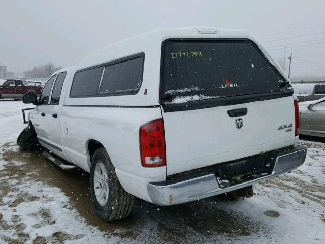 1D7HU18206J157121 - 2006 DODGE RAM 1500 S WHITE photo 3