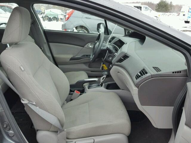 19XFB2F86CE023968 - 2012 HONDA CIVIC EX ნაცრისფერი ფოტო 5