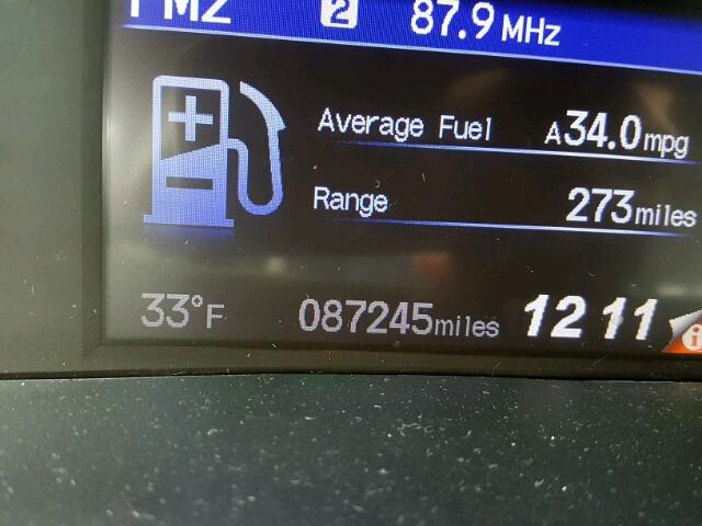 19XFB2F86CE023968 - 2012 HONDA CIVIC EX ნაცრისფერი ფოტო 8