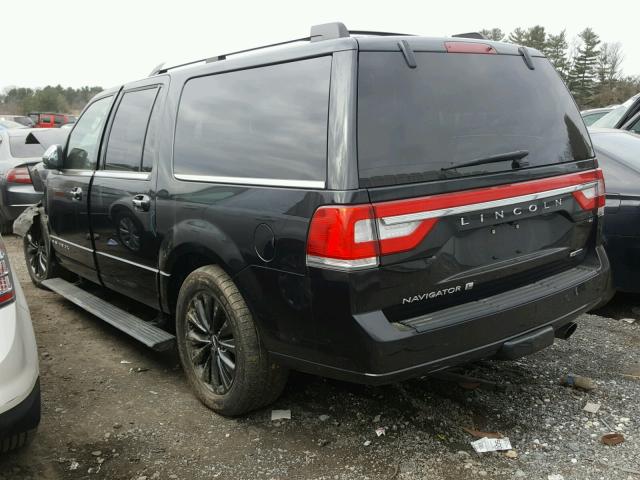 5LMJJ3JT6FEJ06663 - 2015 LINCOLN NAVIGATOR BLACK photo 3