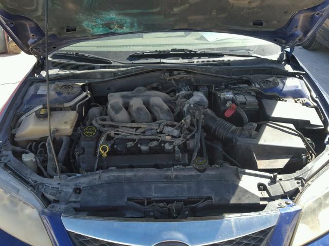 1YVFP80DX45N77158 - 2004 MAZDA 6 S BLUE photo 7