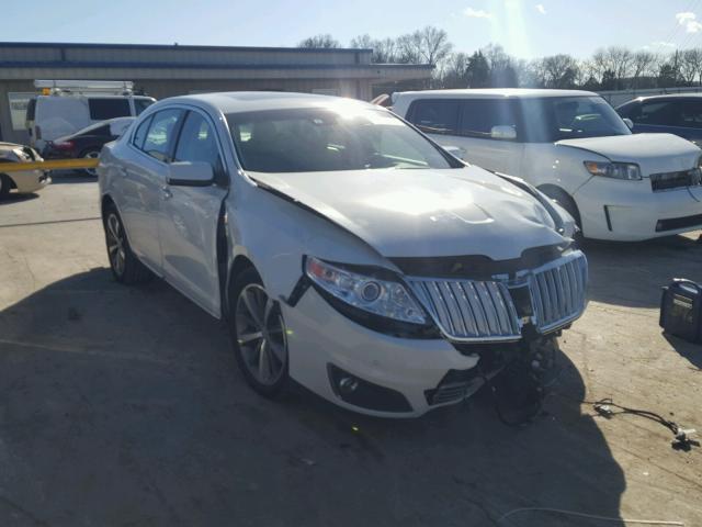 1LNHM93R59G627038 - 2009 LINCOLN MKS WHITE photo 1