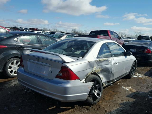 1HGEM22062L080975 - 2002 HONDA CIVIC EX Gümüş foto 4