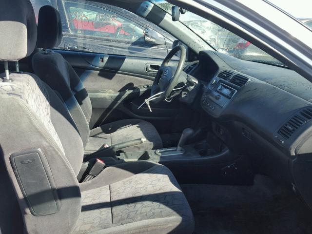 1HGEM22062L080975 - 2002 HONDA CIVIC EX Gümüş foto 5