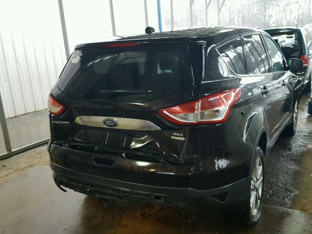 1FMCU9HX8DUD56987 - 2013 FORD ESCAPE SEL BLACK photo 4