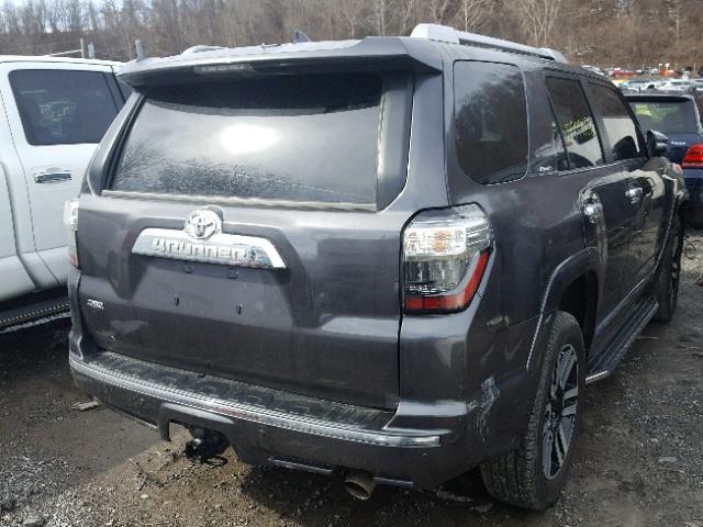 JTEBU5JR2H5463727 - 2017 TOYOTA 4RUNNER SR BLACK photo 4