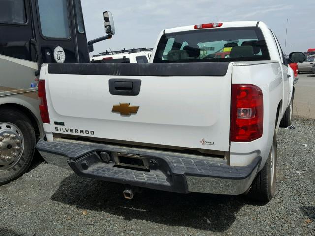 1GCRCPE07CZ312896 - 2012 CHEVROLET SILVERADO WHITE photo 9