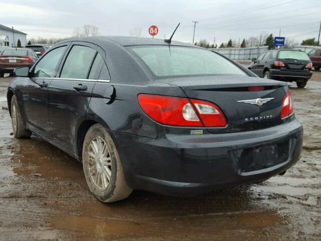 1C3LC56R98N297666 - 2008 CHRYSLER SEBRING TO BLACK photo 3