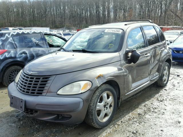 3C8FY4BB11T567202 - 2001 CHRYSLER PT CRUISER GRAY photo 2