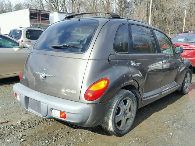 3C8FY4BB11T567202 - 2001 CHRYSLER PT CRUISER GRAY photo 4