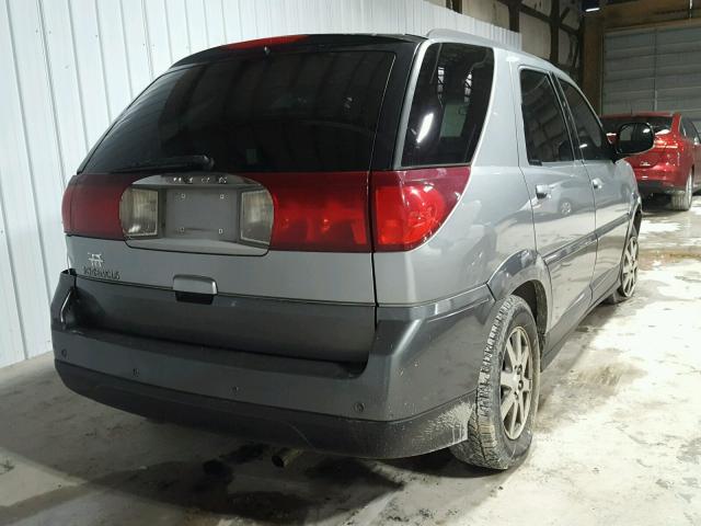 3G5DB03E24S517762 - 2004 BUICK RENDEZVOUS GRAY photo 4