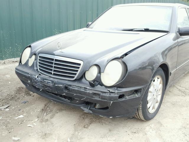WDBJF82J0YX041091 - 2000 MERCEDES-BENZ E 320 4MAT BLACK photo 9