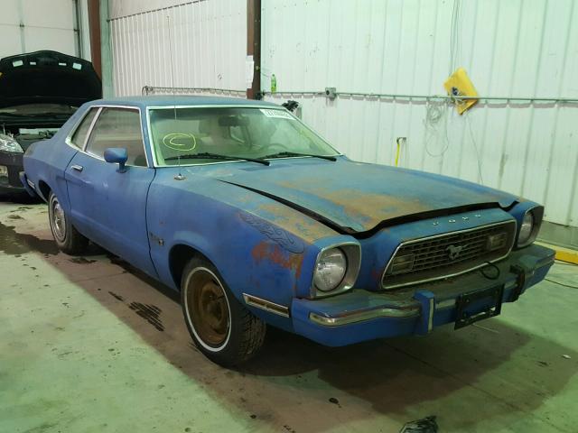 4F04Y201505 - 1974 FORD MUSTANG BLUE photo 1