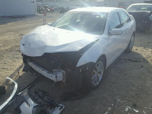 3FAHP0JA4CR123297 - 2012 FORD FUSION SEL WHITE photo 2