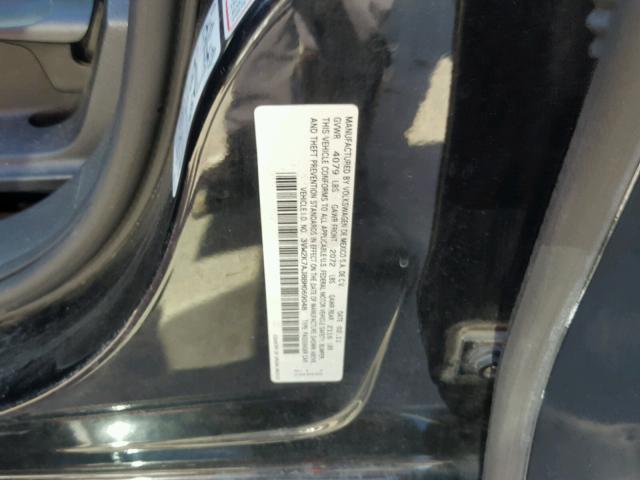 3VW2K7AJ8BM069048 - 2011 VOLKSWAGEN JETTA BASE 黑色 照片 10