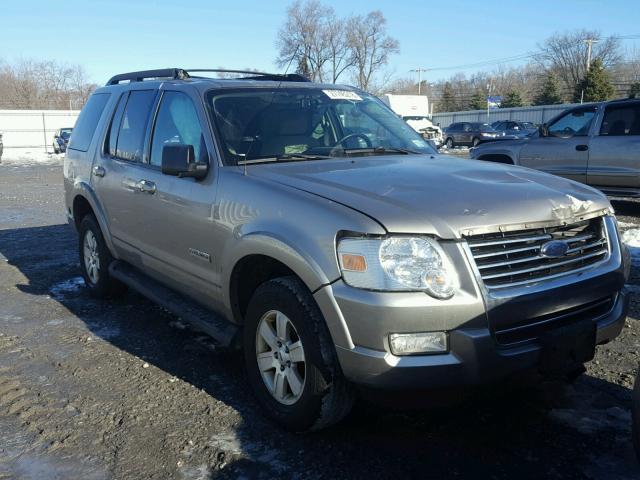 1FMEU73E08UA69670 - 2008 FORD EXPLORER X SILVER photo 1