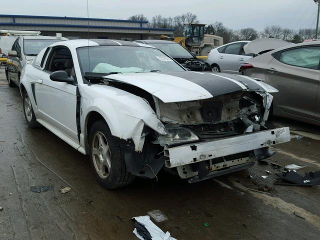 1FAFP40403F446625 - 2003 FORD MUSTANG WHITE photo 1