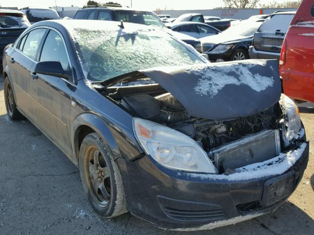 1G8ZS57B28F262823 - 2008 SATURN AURA XE BLACK photo 1