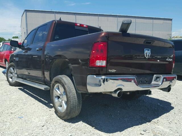 1C6RR7LT4ES415675 - 2014 RAM 1500 SLT BURGUNDY photo 3