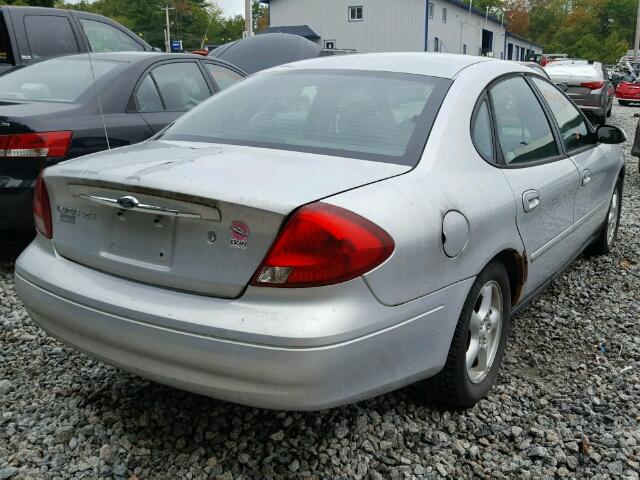 1FAHP55U22A216944 - 2002 FORD TAURUS SES GRAY photo 4