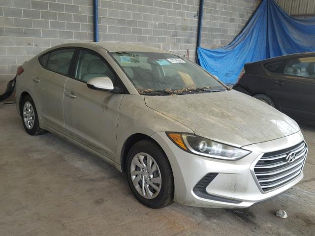 5NPD74LF5HH052971 - 2017 HYUNDAI ELANTRA SE GOLD photo 1