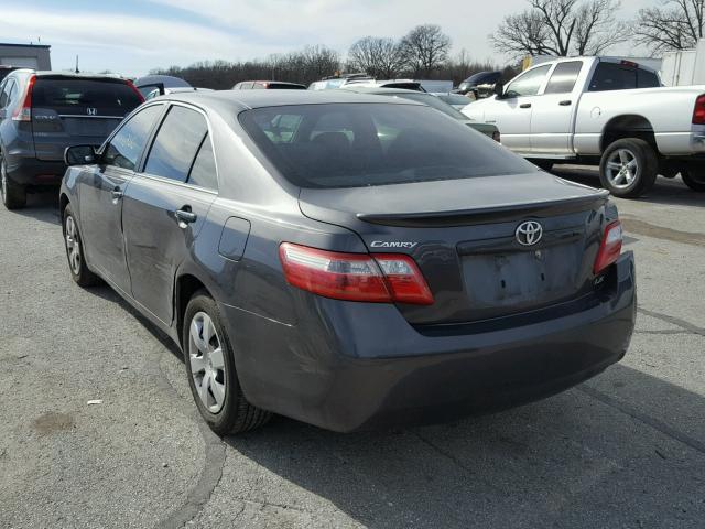 4T4BE46K49R118991 - 2009 TOYOTA CAMRY BASE GRAY photo 3