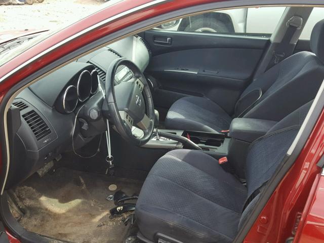 1N4AL11D25N467844 - 2005 NISSAN ALTIMA S MAROON photo 5