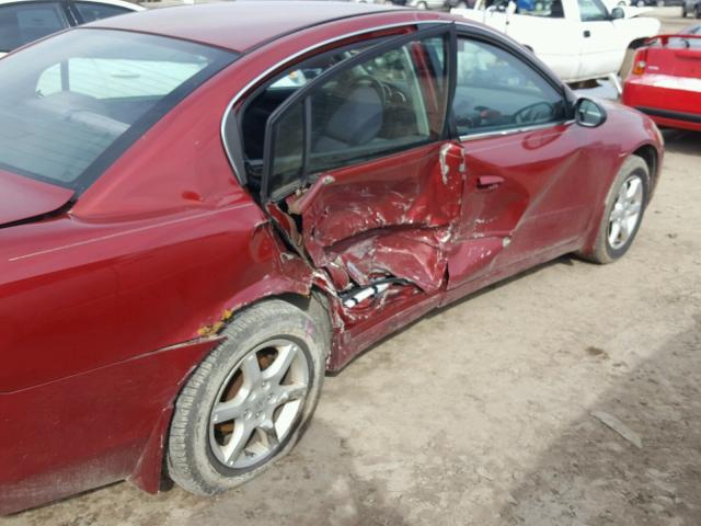 1N4AL11D25N467844 - 2005 NISSAN ALTIMA S MAROON photo 9