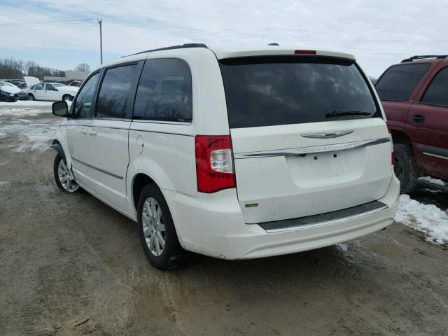 2C4RC1BG1DR674197 - 2013 CHRYSLER TOWN & COU WHITE photo 3