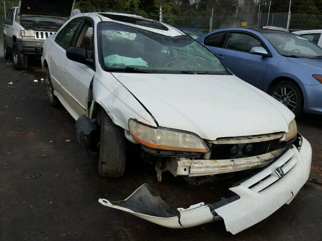 1HGCG56631A022055 - 2001 HONDA ACCORD EX WHITE photo 1