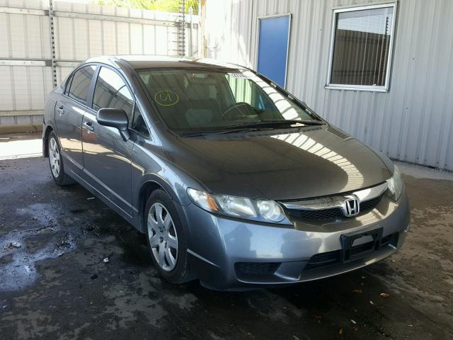 19XFA1F57BE048816 - 2011 HONDA CIVIC LX GRAY photo 1