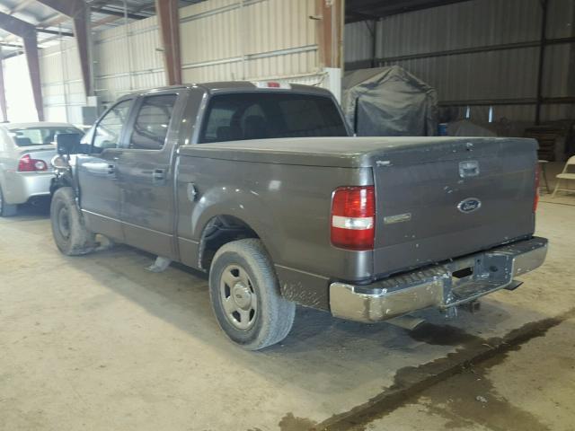 1FTRW12WX5KE05033 - 2005 FORD F150 SUPER GRAY photo 3