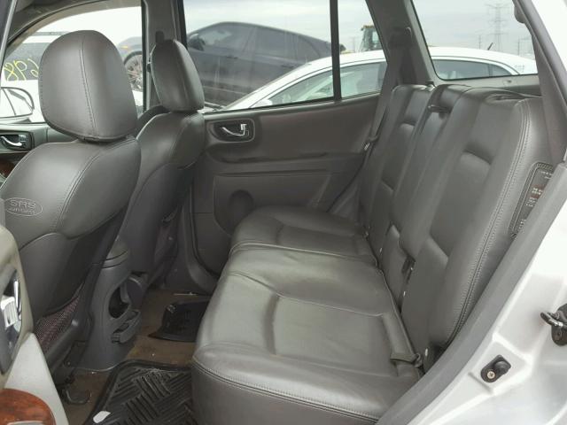 KM8SC73E84U587736 - 2004 HYUNDAI SANTA FE G SILVER photo 6