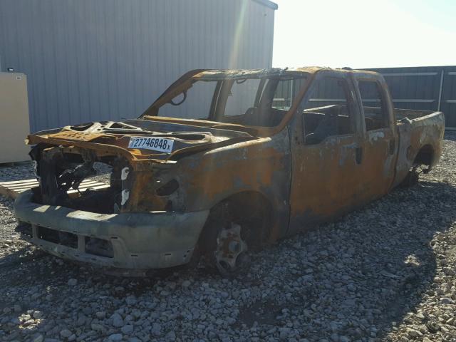 1FTNW21F52ED38177 - 2002 FORD F250 SUPER BURN photo 2