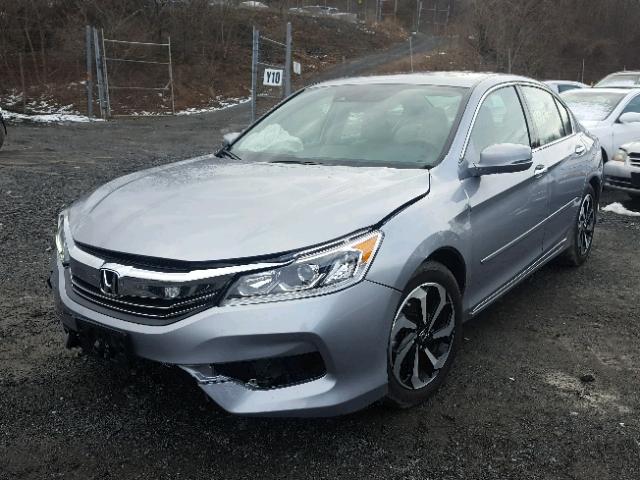 1HGCR3F05HA004368 - 2017 HONDA ACCORD EXL SILVER photo 2