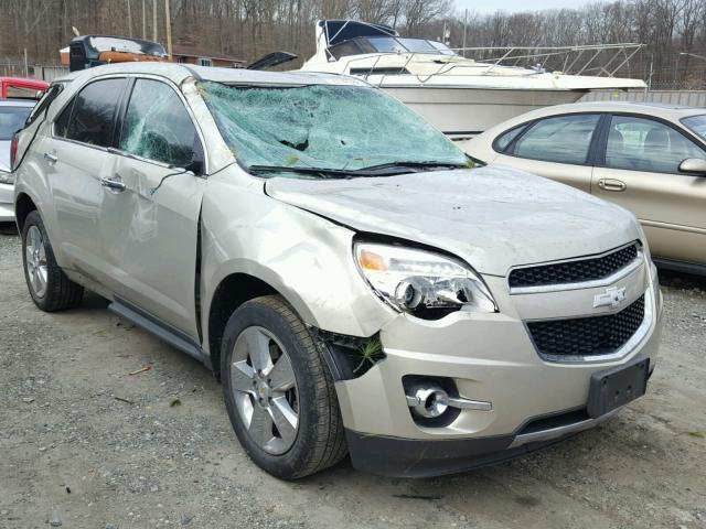 2GNFLGEK1D6246936 - 2013 CHEVROLET EQUINOX LT GOLD photo 1