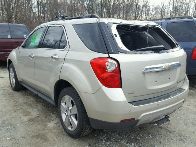 2GNFLGEK1D6246936 - 2013 CHEVROLET EQUINOX LT GOLD photo 3