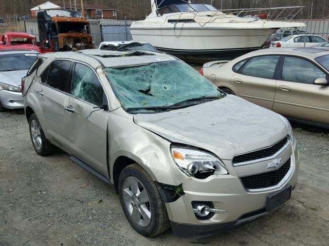 2GNFLGEK1D6246936 - 2013 CHEVROLET EQUINOX LT GOLD photo 9