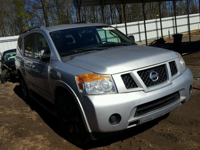 5N1BA0ND5AN617878 - 2010 NISSAN ARMADA SE SILVER photo 1