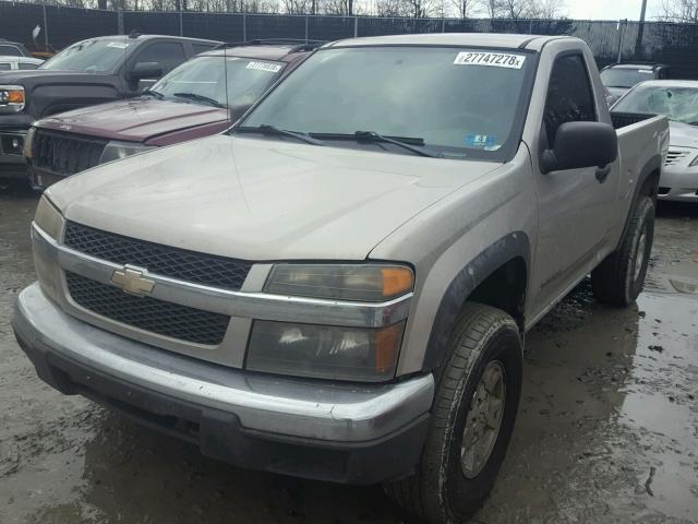 1GCDT146748153740 - 2004 CHEVROLET COLORADO TAN photo 2